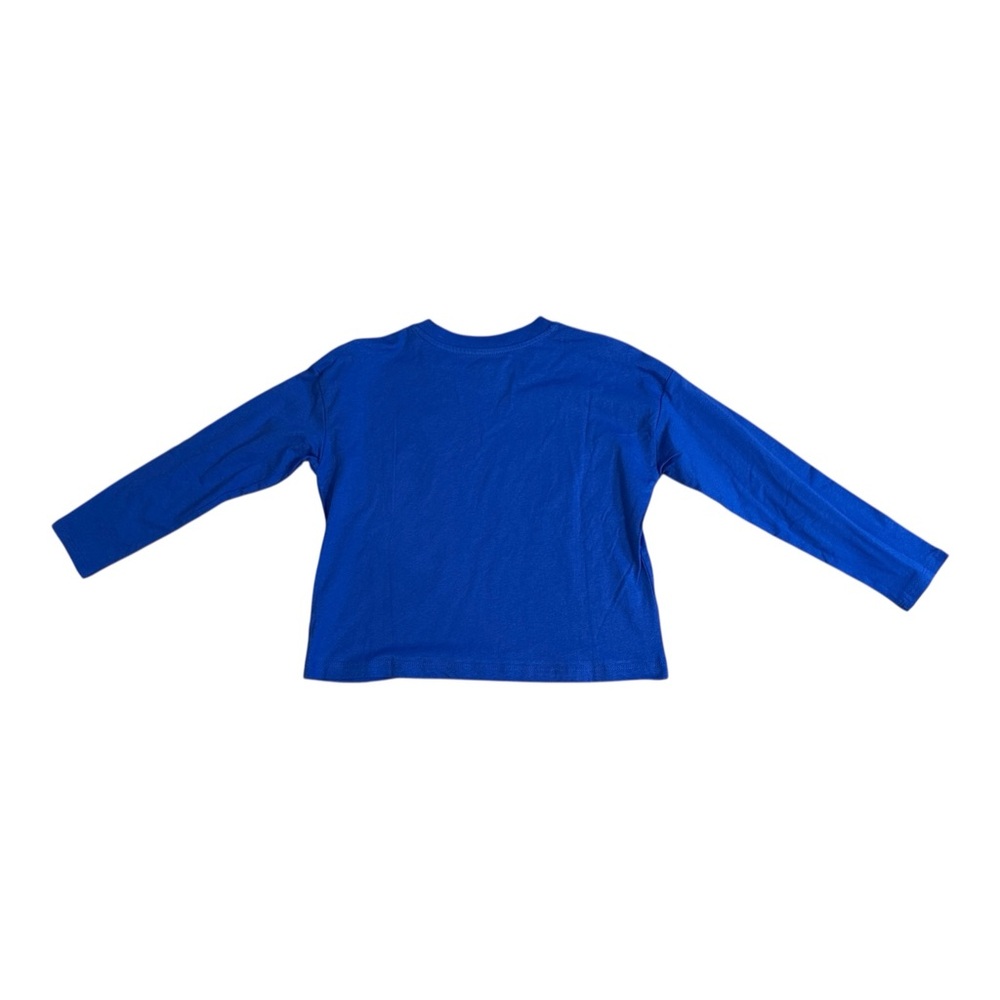 GAP Kids Blue Dua Lipa Oversized Boxy T-Shirt Graphic Long Sleeve Shirt, S (6-7) - Picture 3 of 6